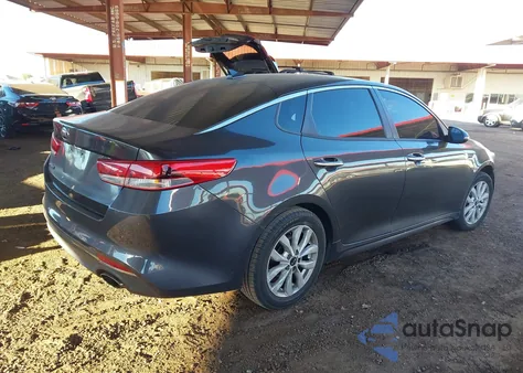 2017 Kia Optima Lx из США, поврежденный, VIN 5XXGT4L33HG172861